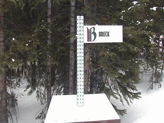 Webcam Breckenridge: Snow stake