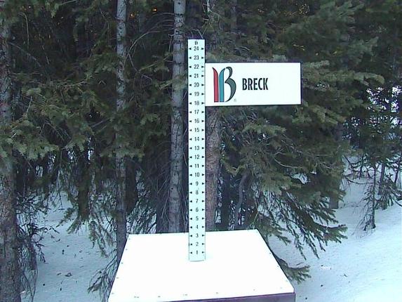 Webcam Breckenridge: Snow stake