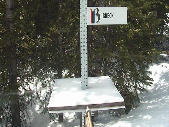 Webcam Breckenridge: Snow stake