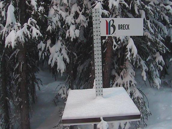 Webcam Breckenridge: Snow stake