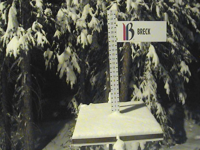 Webcam Breckenridge: Snow stake