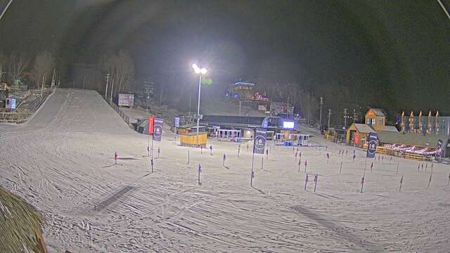Webcam Bromont: Lift Express du Village
