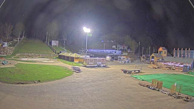 Webcam Bromont: Lift Express du Village