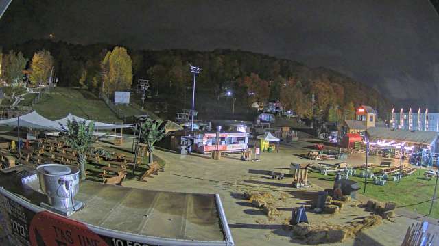 Webcam Bromont: Lift Express du Village
