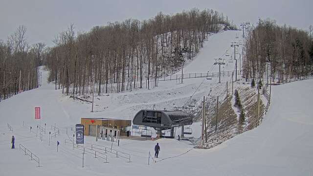 Webcam Bromont: Versant des Épinettes