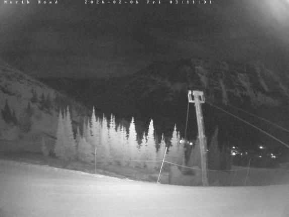 Webcam Castle Mountain: North Road
