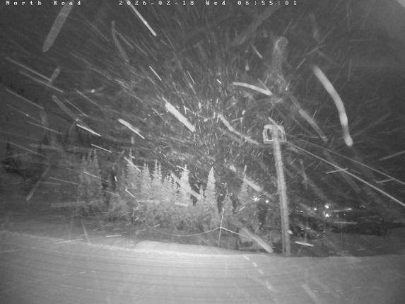 Webcam Castle Mountain: North Road