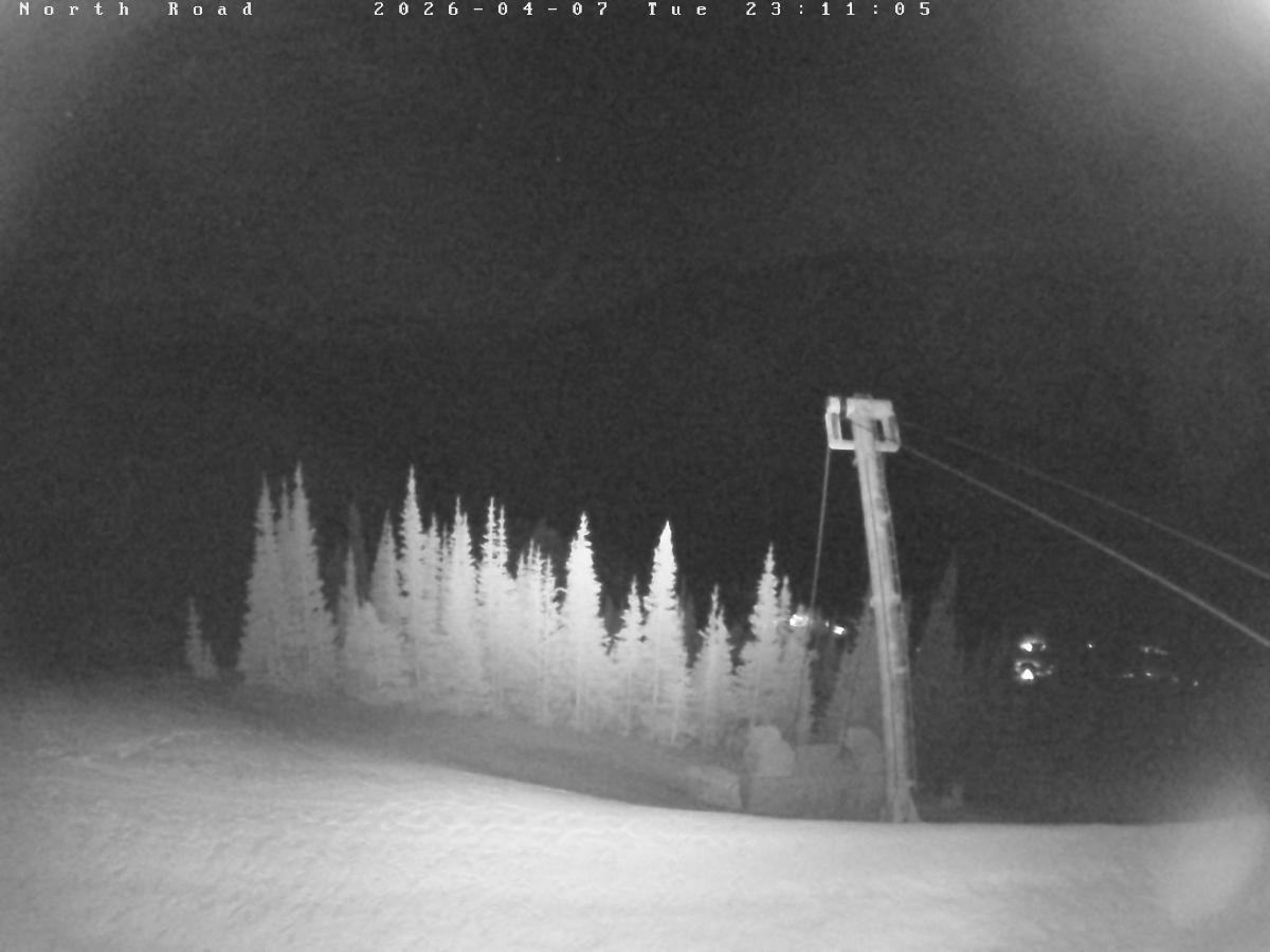 Webcam Castle Mountain: North Road