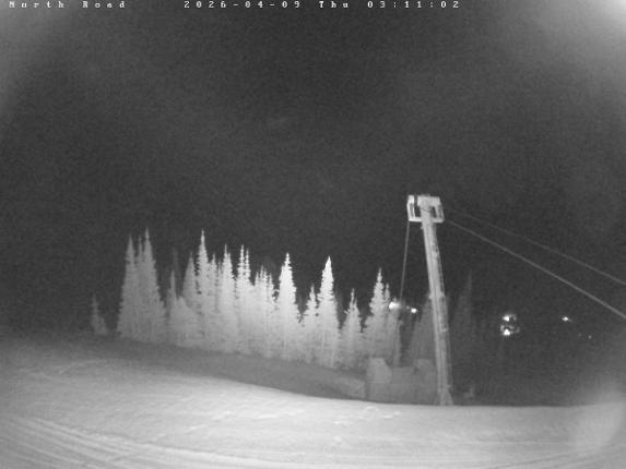 Webcam Castle Mountain: North Road