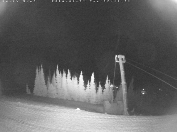Webcam Castle Mountain: North Road