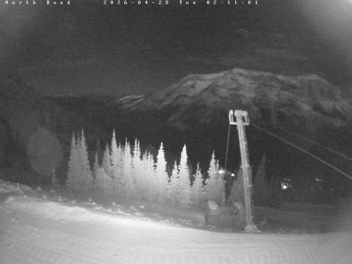 Webcam Castle Mountain: North Road