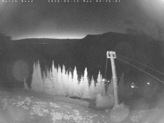 Webcam Castle Mountain: North Road