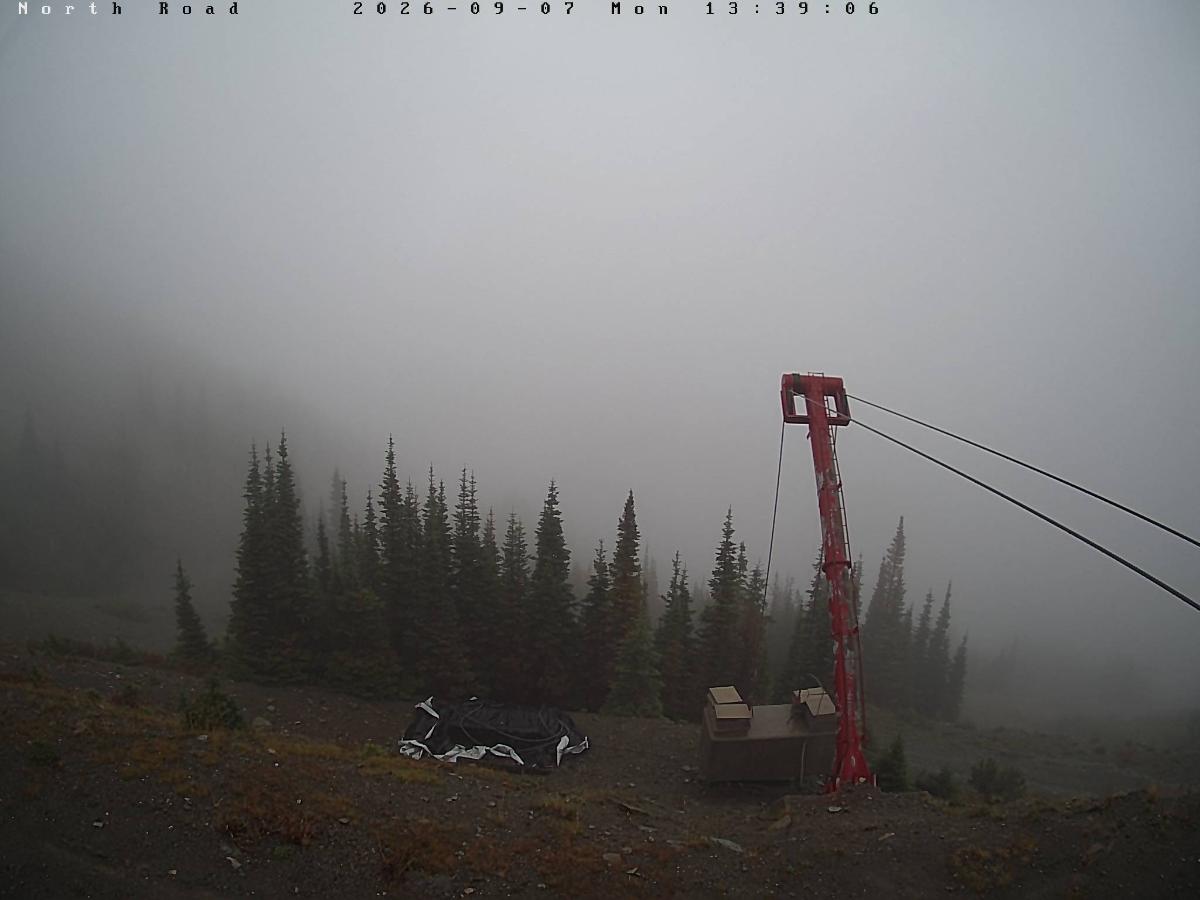Webcam Castle Mountain: North Road