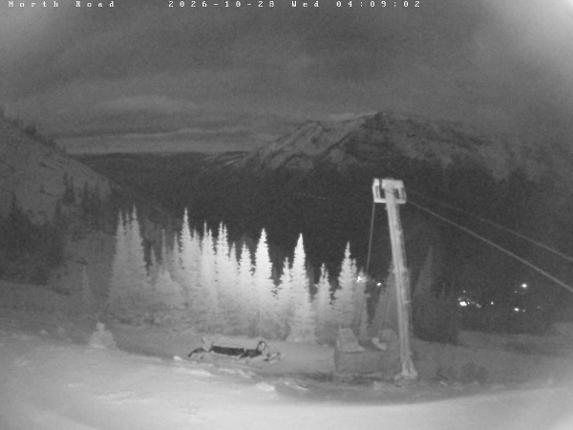 Webcam Castle Mountain: North Road