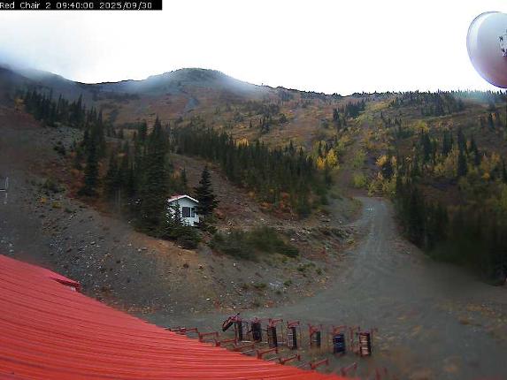 Webcam Castle Mountain: Red Chair Lift 2