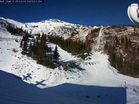Webcam Castle Mountain: Red Chair Lift 2