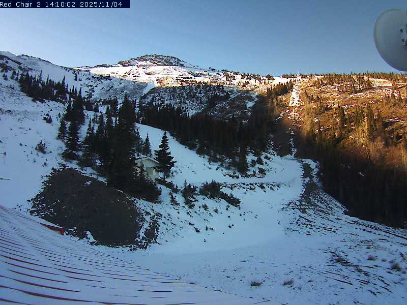 Webcam Castle Mountain: Red Chair Lift 2