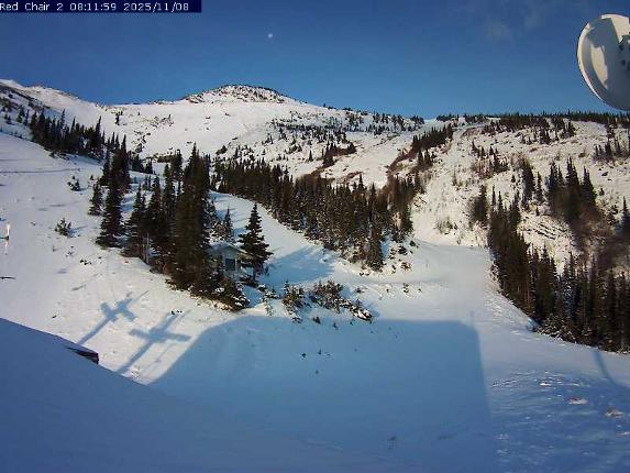 Webcam Castle Mountain: Red Chair Lift 2