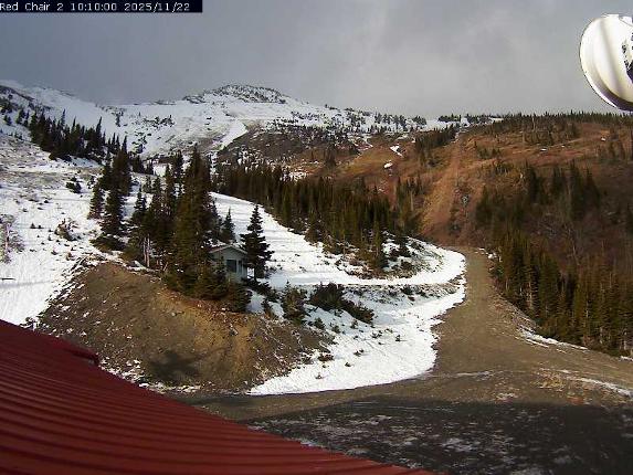Webcam Castle Mountain: Red Chair Lift 2