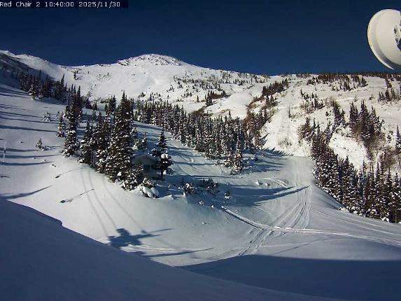 Webcam Castle Mountain: Red Chair Lift 2
