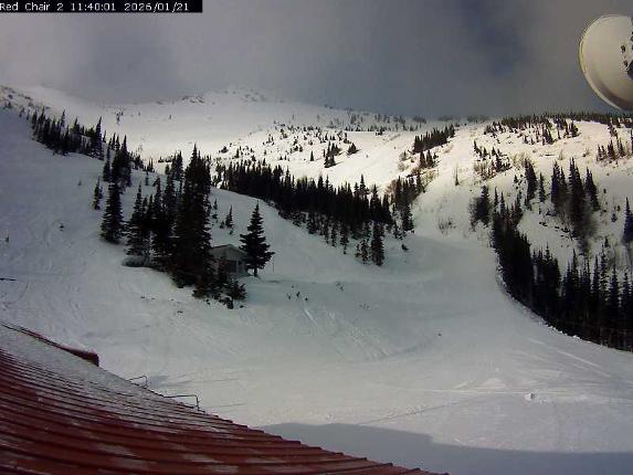 Webcam Castle Mountain: Red Chair Lift 2