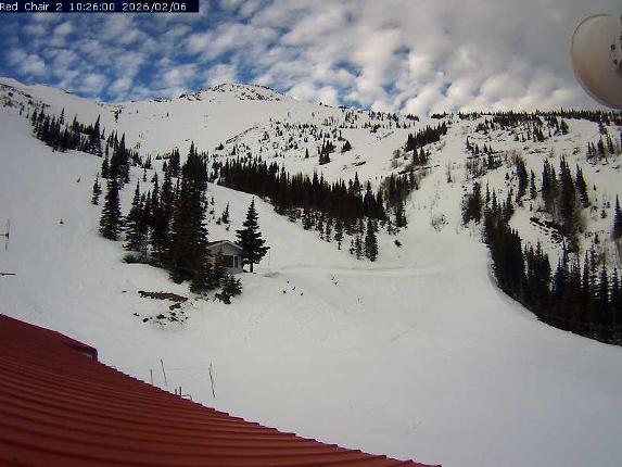 Webcam Castle Mountain: Red Chair Lift 2