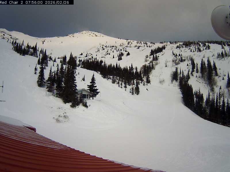 Webcam Castle Mountain: Red Chair Lift 2