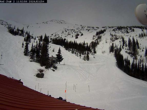 Webcam Castle Mountain: Red Chair Lift 2