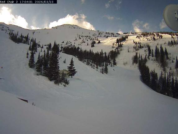 Webcam Castle Mountain: Red Chair Lift 2