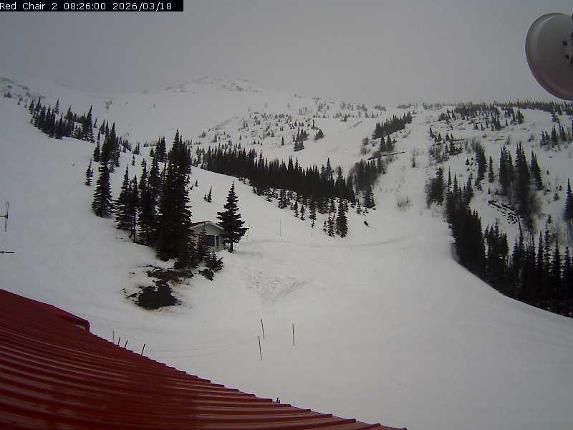 Webcam Castle Mountain: Red Chair Lift 2