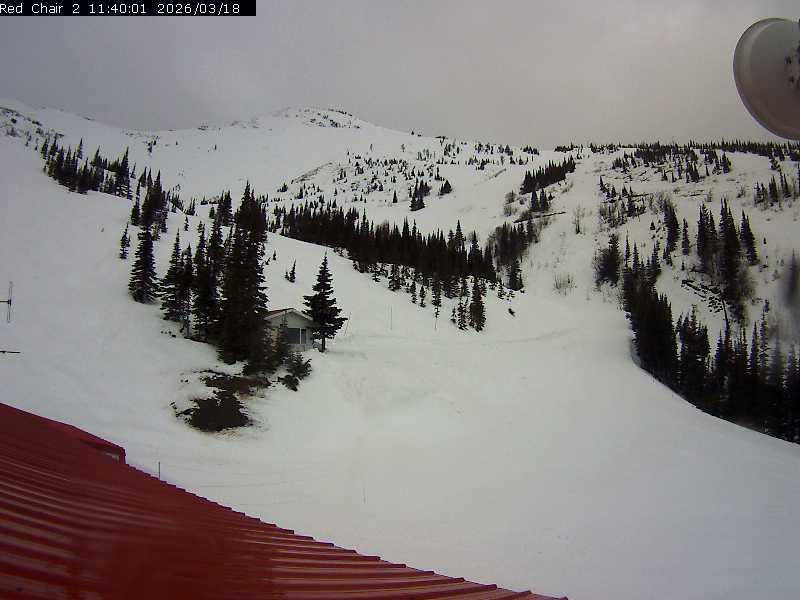 Webcam Castle Mountain: Red Chair Lift 2