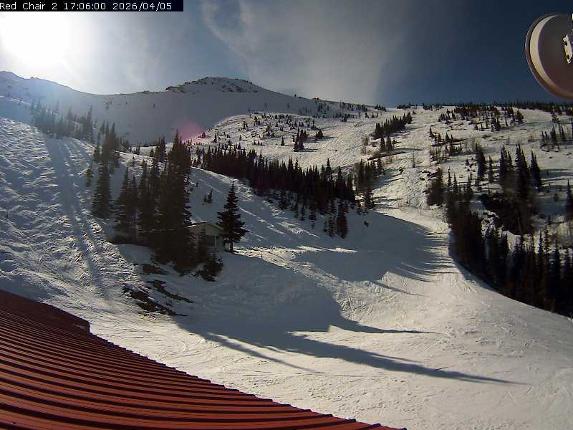 Webcam Castle Mountain: Red Chair Lift 2