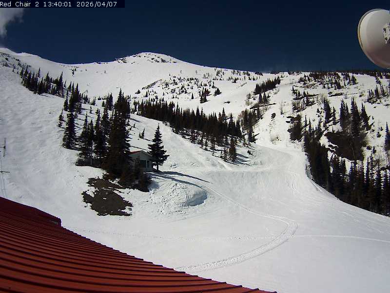 Webcam Castle Mountain: Red Chair Lift 2