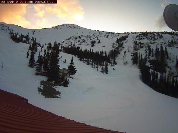 Webcam Castle Mountain: Red Chair Lift 2