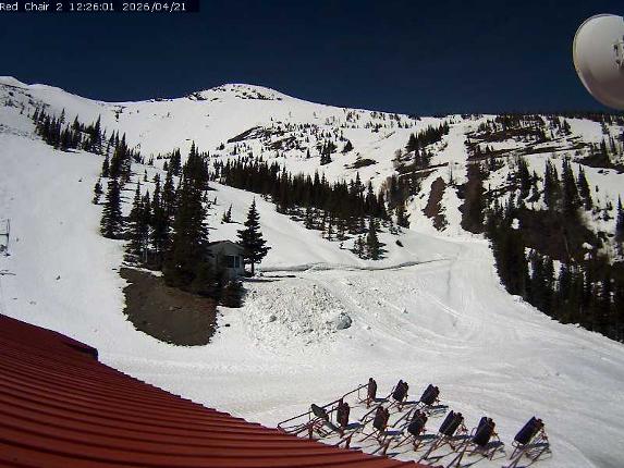 Webcam Castle Mountain: Red Chair Lift 2