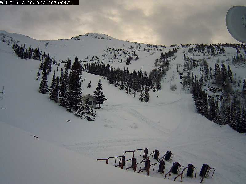 Webcam Castle Mountain: Red Chair Lift 2