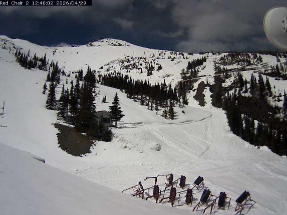 Webcam Castle Mountain: Red Chair Lift 2