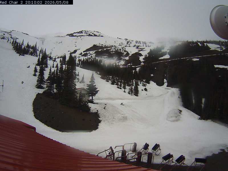 Webcam Castle Mountain: Red Chair Lift 2