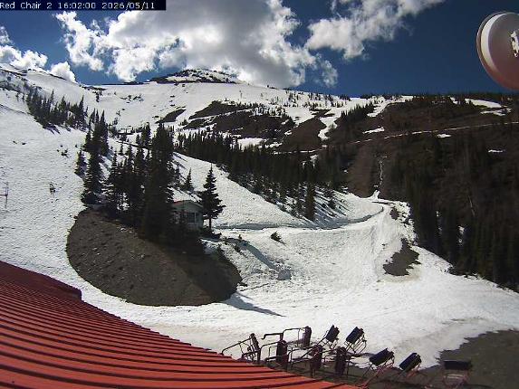 Webcam Castle Mountain: Red Chair Lift 2