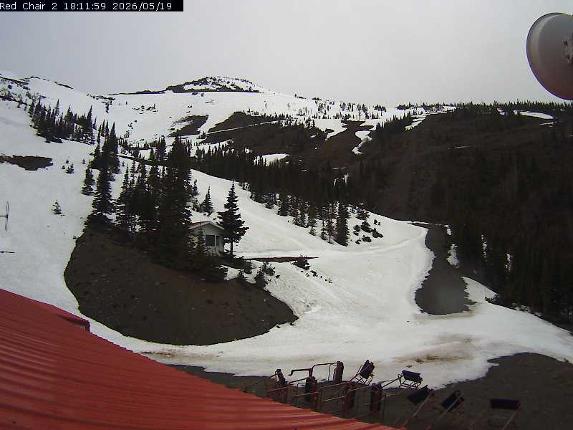Webcam Castle Mountain: Red Chair Lift 2