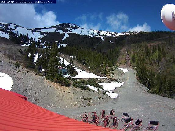 Webcam Castle Mountain: Red Chair Lift 2