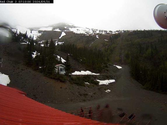 Webcam Castle Mountain: Red Chair Lift 2