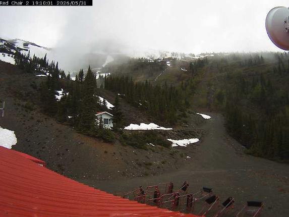 Webcam Castle Mountain: Red Chair Lift 2