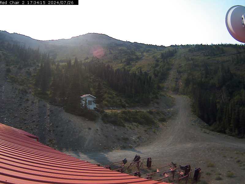 Webcam Castle Mountain: Red Chair Lift 2