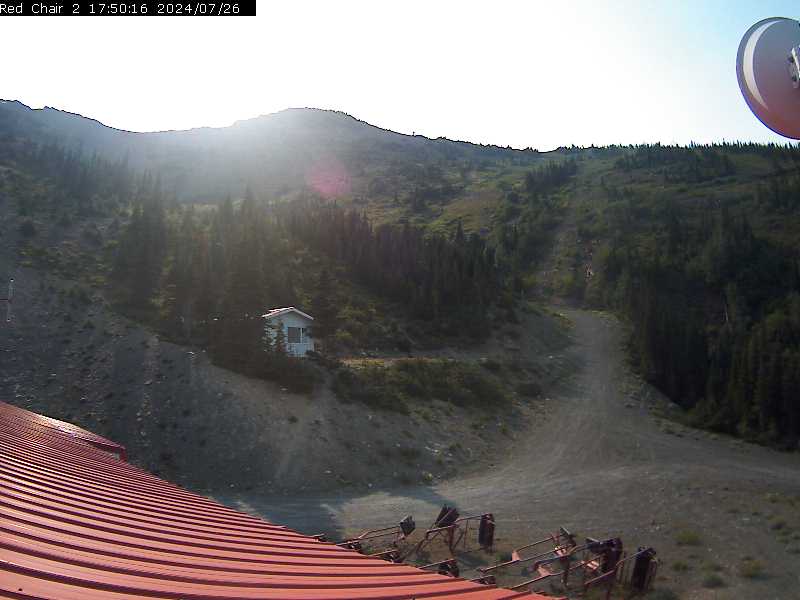 Webcam Castle Mountain: Red Chair Lift 2