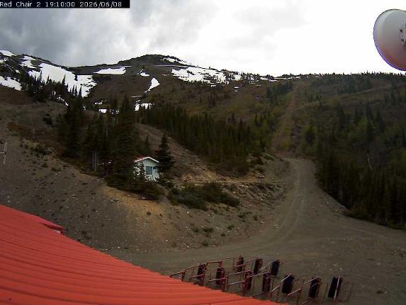 Webcam Castle Mountain: Red Chair Lift 2