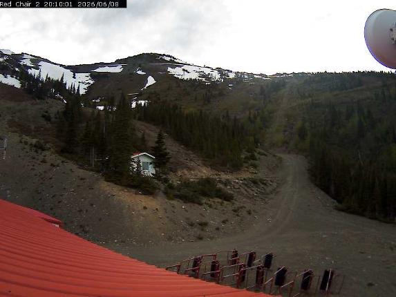 Webcam Castle Mountain: Red Chair Lift 2