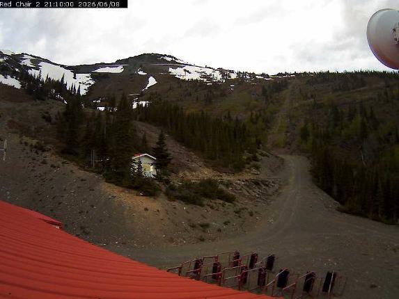 Webcam Castle Mountain: Red Chair Lift 2