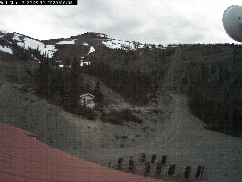 Webcam Castle Mountain: Red Chair Lift 2