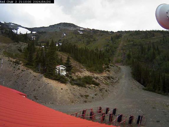 Webcam Castle Mountain: Red Chair Lift 2